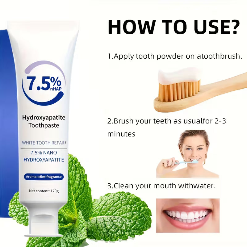 (Buy One get One Free) Nano Hydroxyapatite Teeth Strengthening Toothpaste